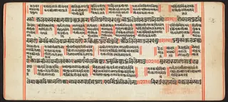 Tantric Manuscript, "Sangrahani Sutra"