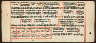 Tantric Manuscript, "Sangrahani Sutra"