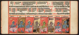 Tantric Manuscript, "Sangrahani Sutra"