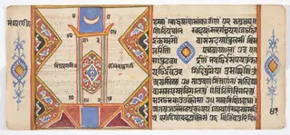 Tantric Manuscript "Sangrahani Sutra"
