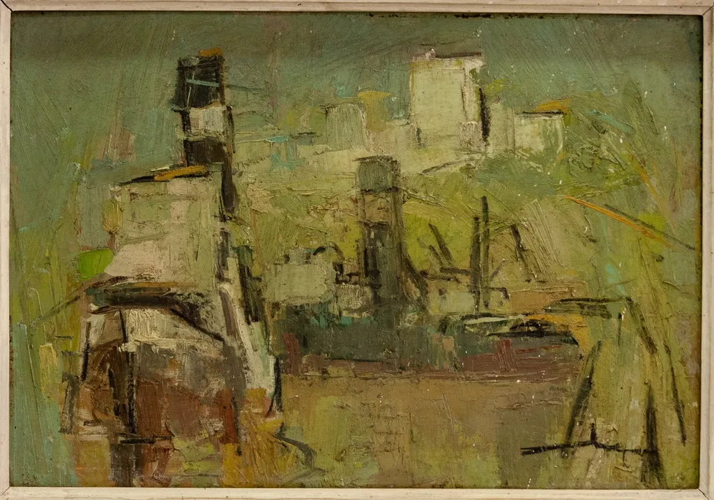 Remorchere la Tulcea, by Țarălungă Ion, unspecified, 1976