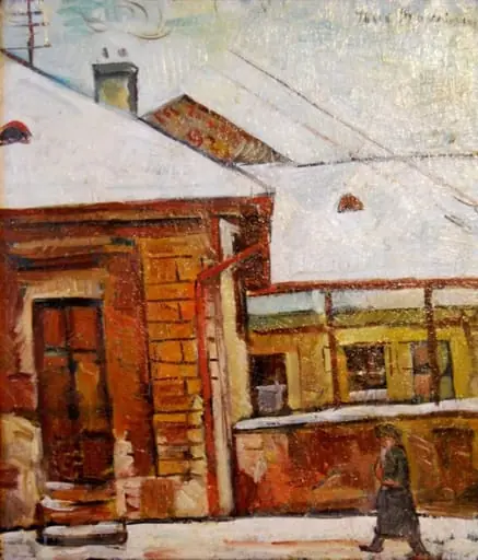 Peisaj la Sighet, by Tasso Marchini