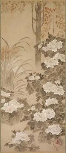 Peonies, by Tatebayashi Kagei