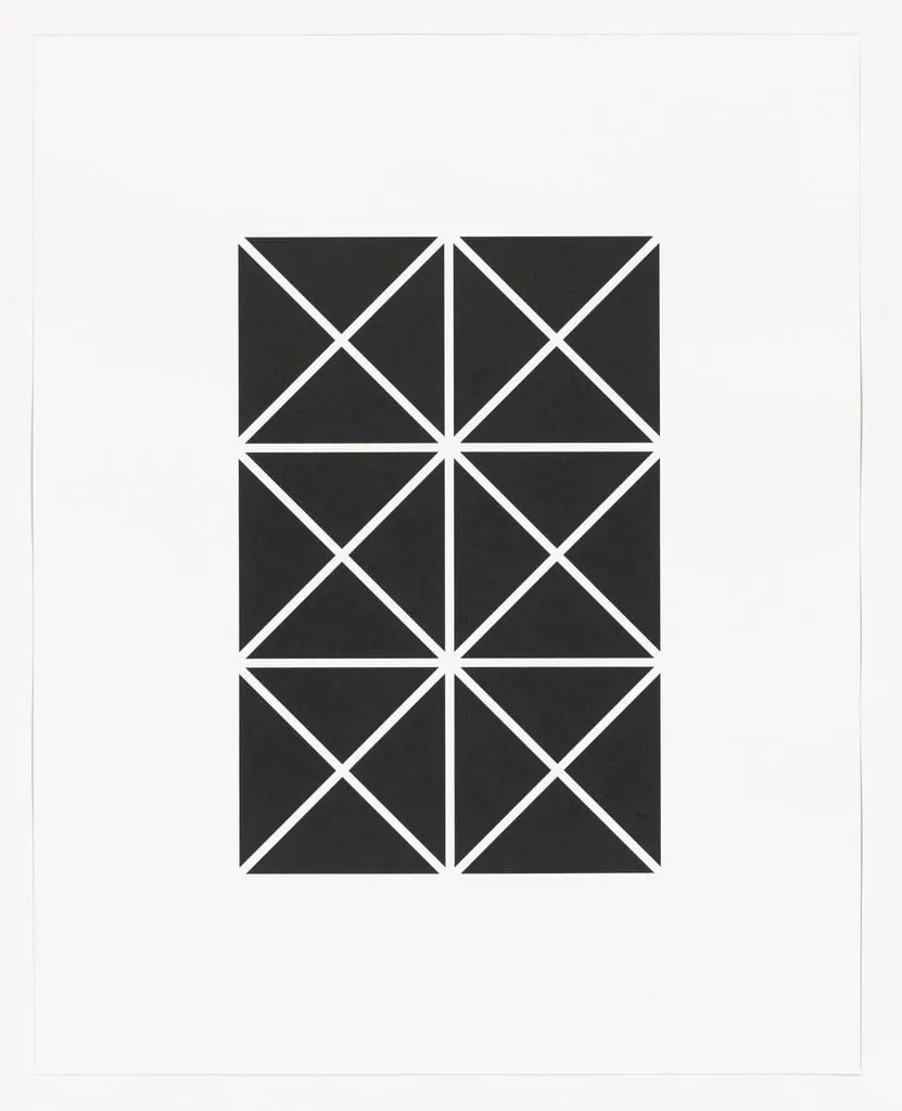 Untitled, by Tauba Auerbach, ink, 2009