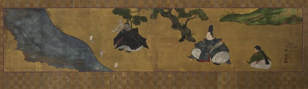 Ablution Scene (Misogi), by Tawaraya Sōri, unspecified, 1704