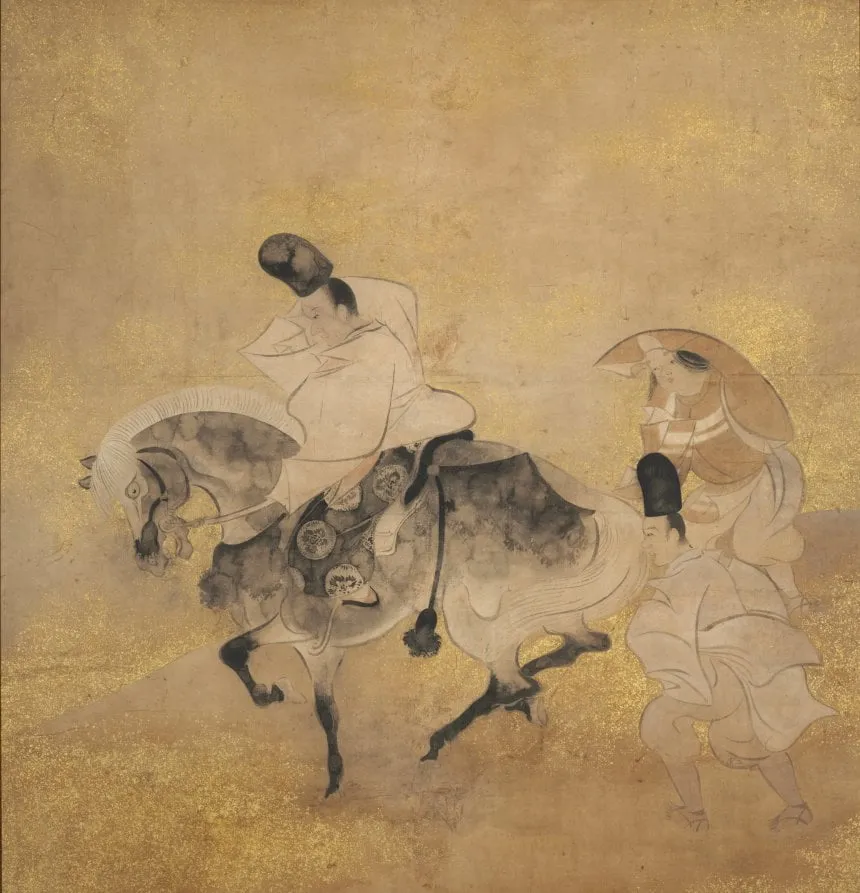 Crossing at Sano, by Tawaraya Sōtatsu, unspecified, 1620