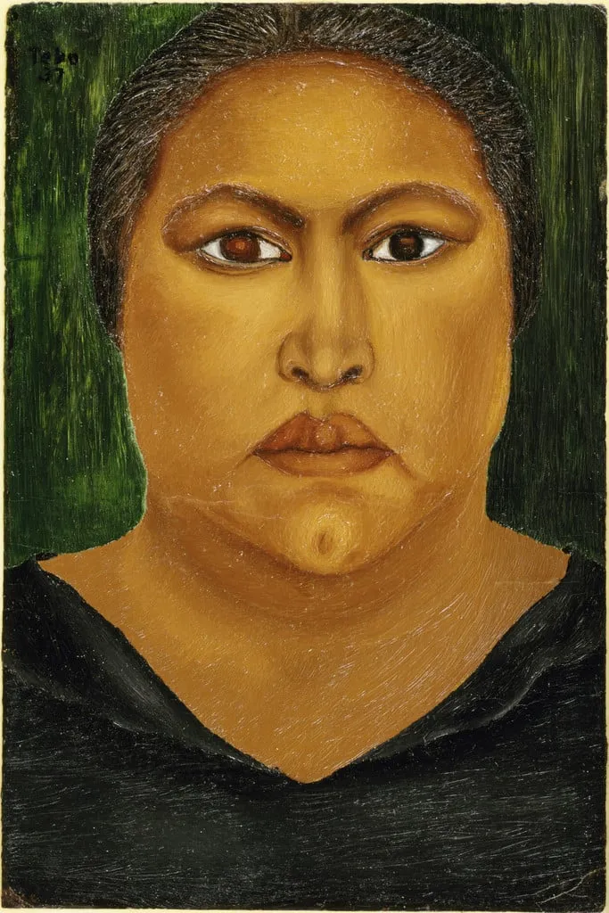 Untitled, by Tebo, oil, 1937