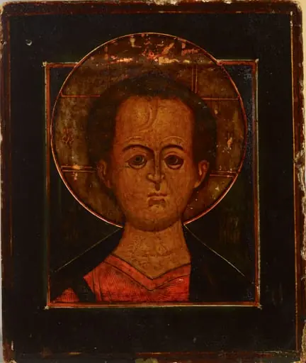 Jeesus Emanuel, venäläinen ikoni, by tekijä ei tiedossa