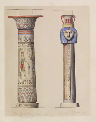 Temple of Ramses the Great  B.C.1420.  Temple of Sedingar  B.C.1490