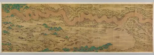 清  佚名  黃河萬里圖  卷|Ten Thousand Miles along the Yellow River