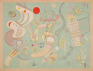 Tensions Claires, by Wassily Kandinsky