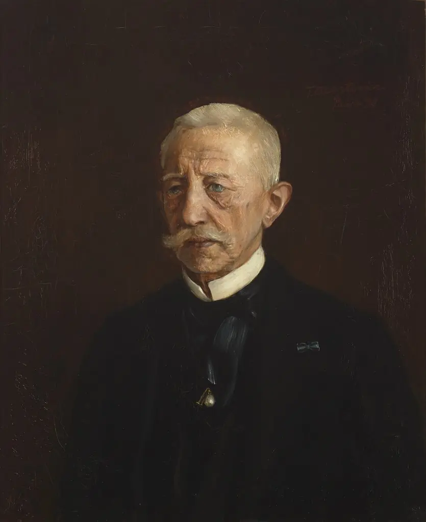 Portrait of Wiktor Osławski, by Teodor Axentowicz