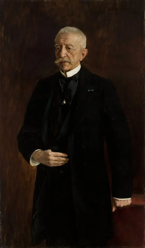 Portrait of Wiktor Osławski, by Teodor Axentowicz
