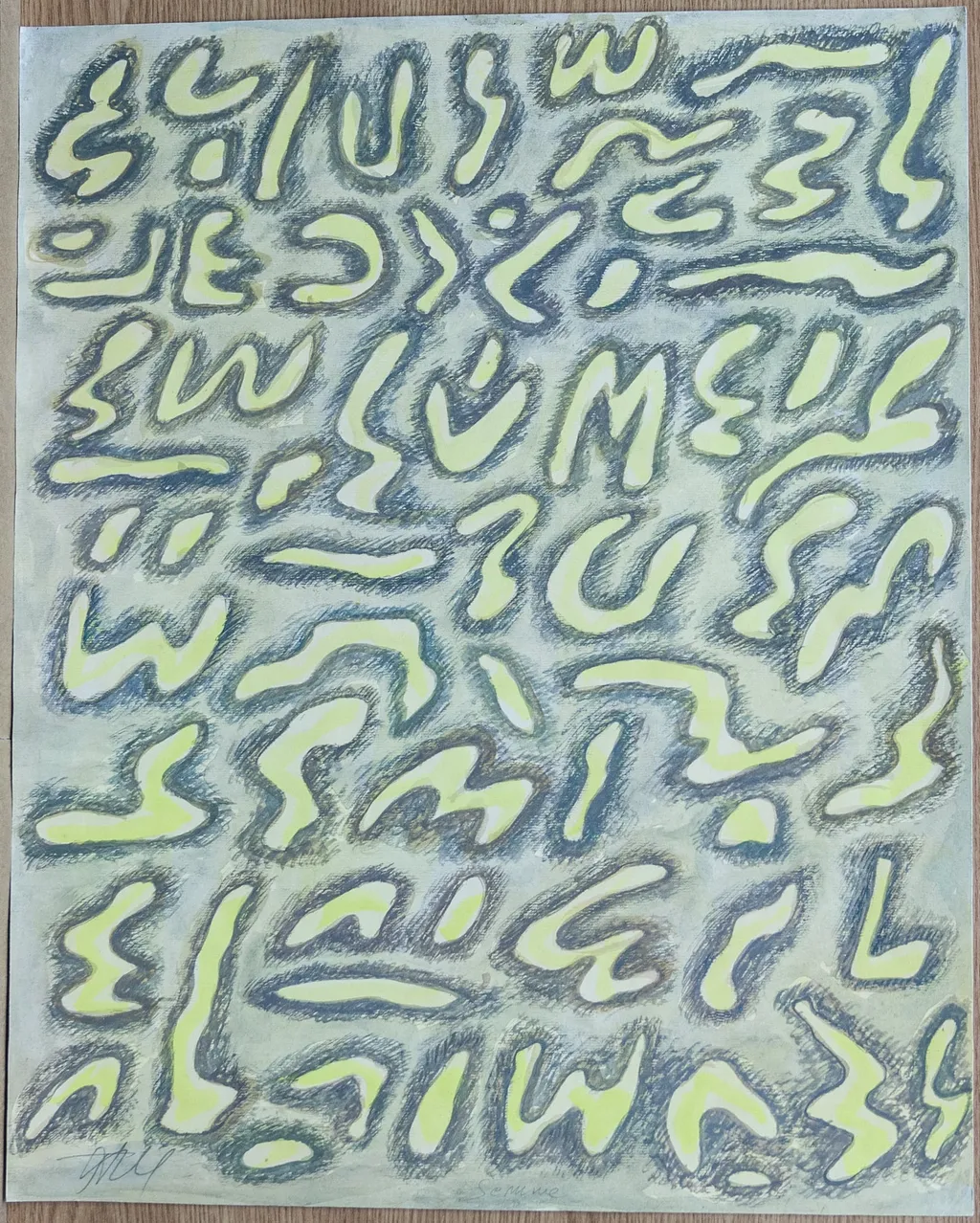 Semne- Document I, by Teodor Hrib, 1950
