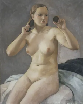 Pentinant-se, by Teresa Condeminas i Soler, 1934