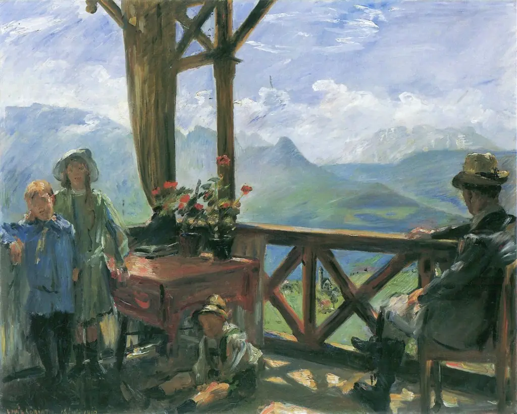 Terrasse in Klobenstein, Tirol