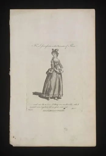 Mrs Lessingham in the character of Flora, by Terry