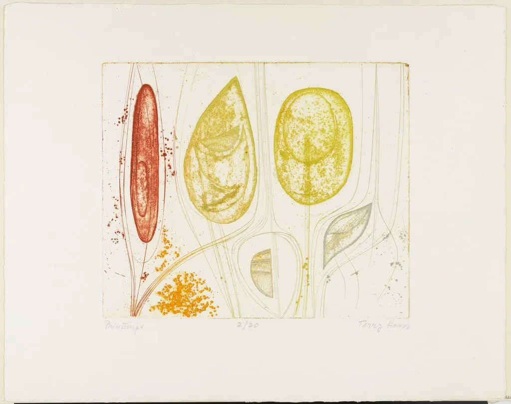 Untitled, by Terry Haass, ink, 1969