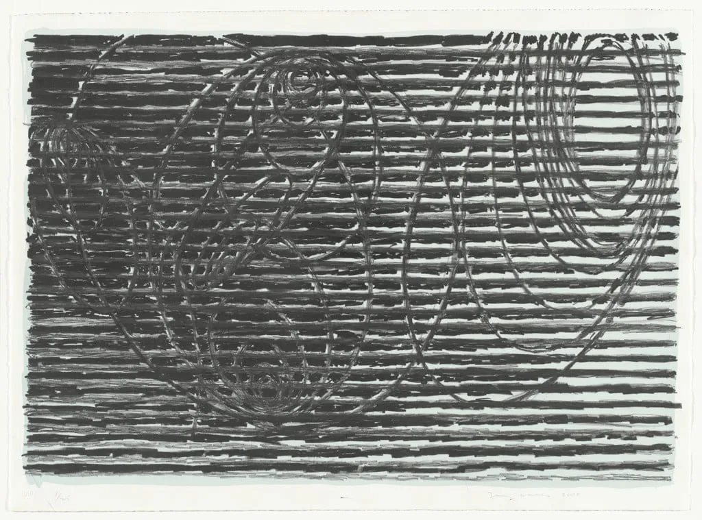 Untitled, by Terry Winters, ink, 2000