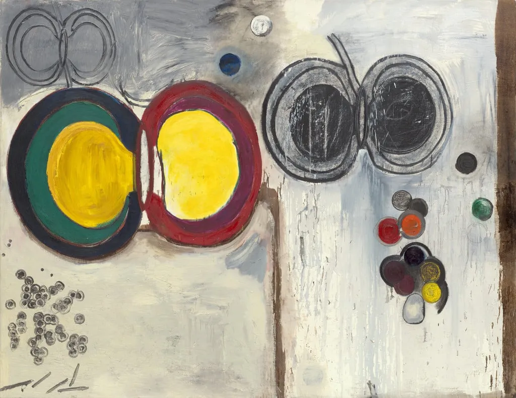 Untitled, by Terry Winters, oil, 1986
