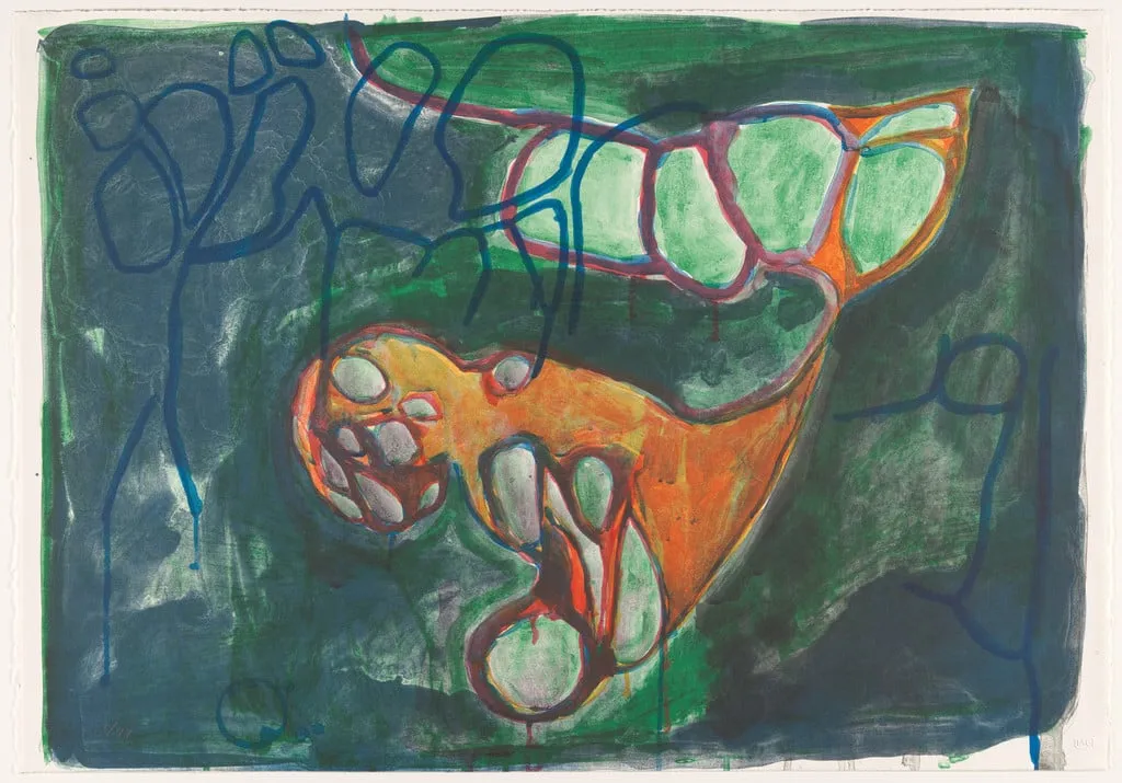 Untitled, by Terry Winters, ink, 1993
