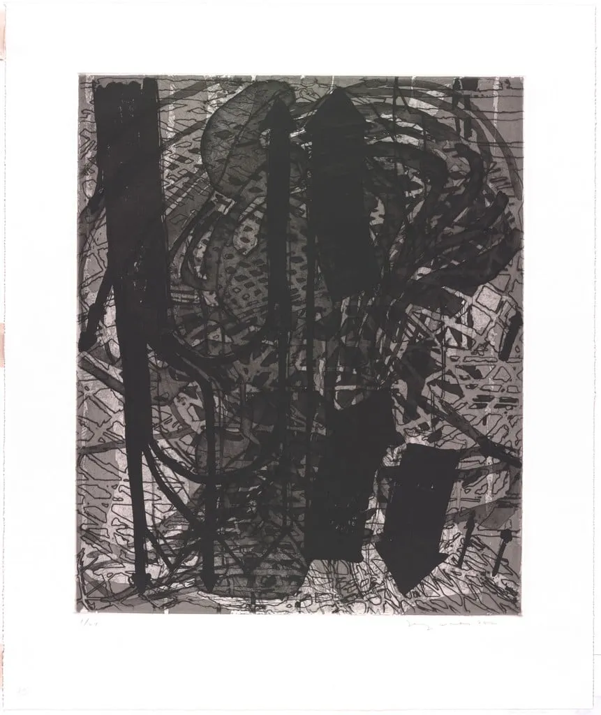 Untitled, by Terry Winters, ink, 2002