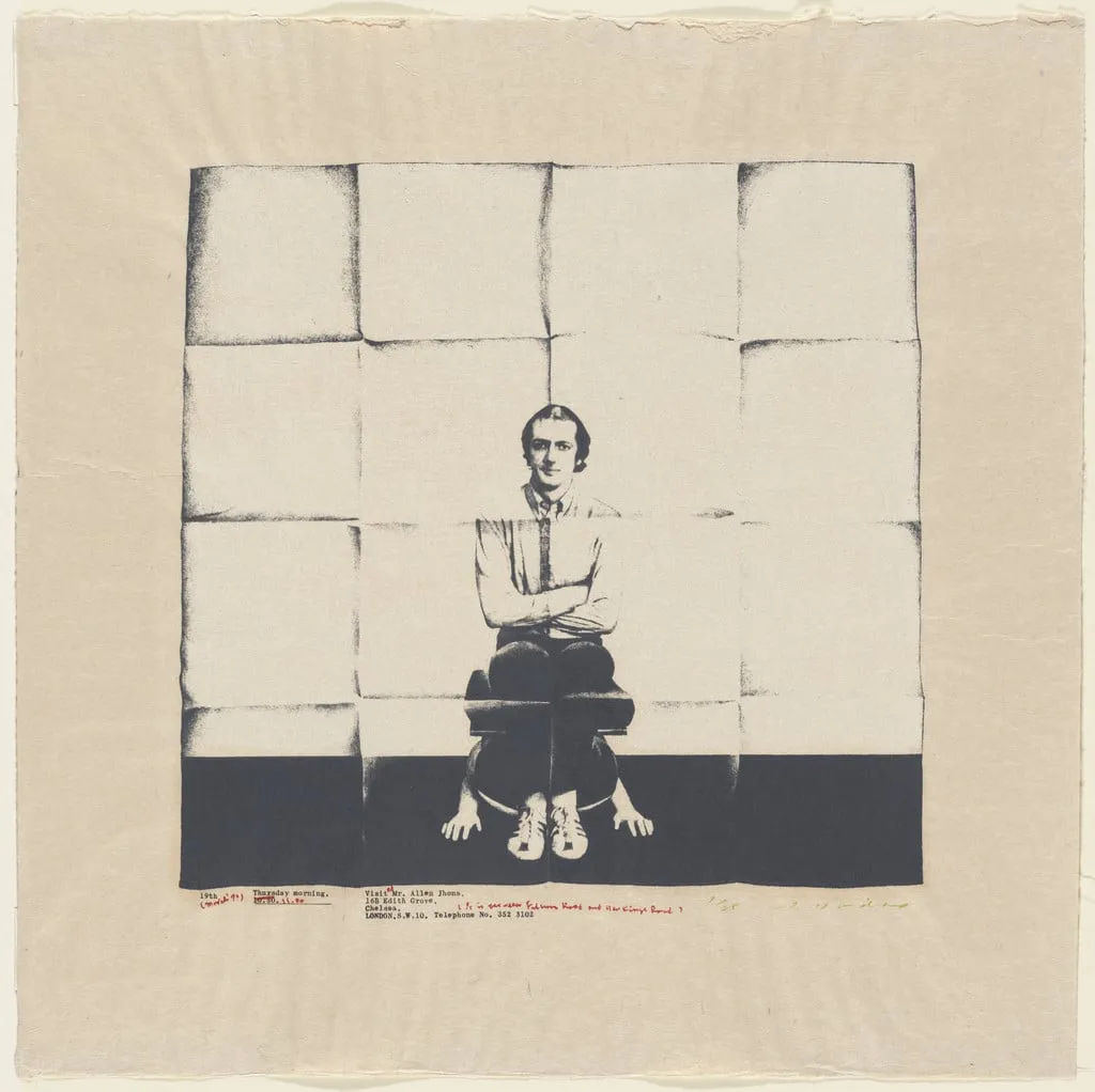 Untitled, by Tetsuya Noda, ink, 1970