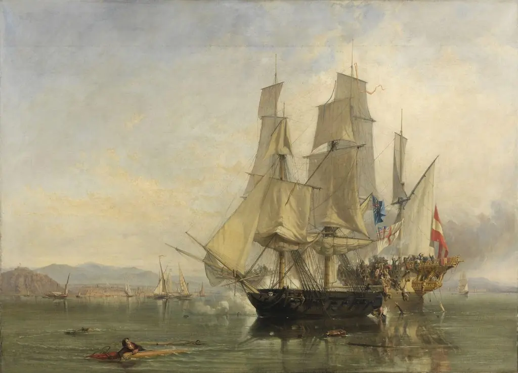 The Action and Capture of the Spanish Xebeque Frigate El Gamo