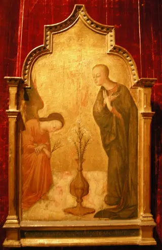The Annunciation, by Sassetta