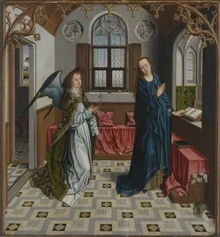 The Annunciation, by Aelbrecht Bouts