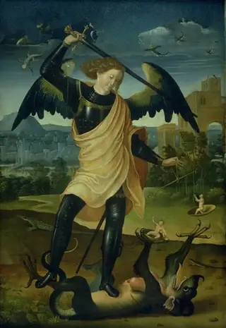 The Archangel Michael with the Dragon