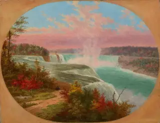 The Artist at Niagara