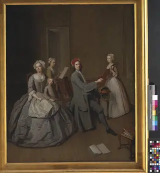 The Artist's Family Making Music Together