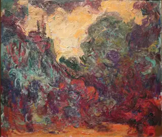 The Artist's House Seen from the Rose Garden