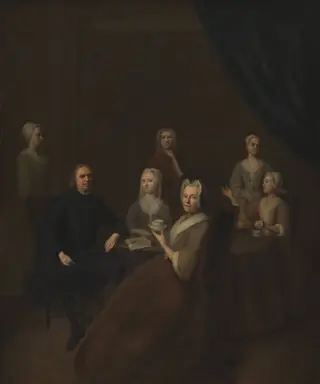 The Artist's Parents-in-Law and some of their Children
