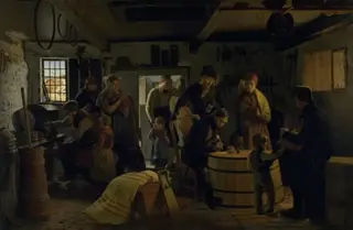 The Bailiff Calls on a Poor Cooper in Salling