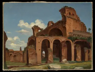The Basilica of Constantine, Rome, by Michael Neher