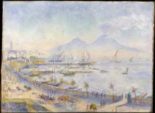 The Bay of Naples, by Pierre-Auguste Renoir