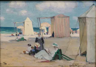 The Beach at Dinard