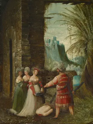 The beheading of John the Baptist