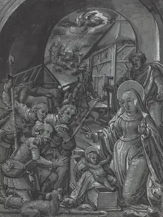 The Birth of Christ [verso]