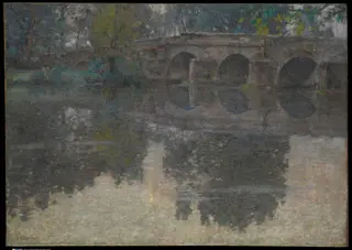 The Bridge at Grez, by Robert Vonnoh