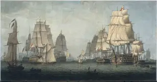 The British Fleet Forming a Line off Algiers