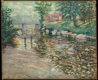 The Bronx River, by Ernest Lawson