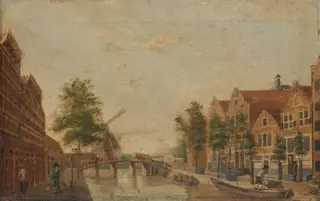 The Brouwersgracht in Amsterdam