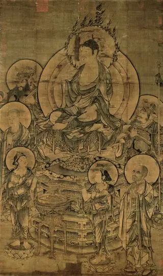 The Buddha Preaching the Law