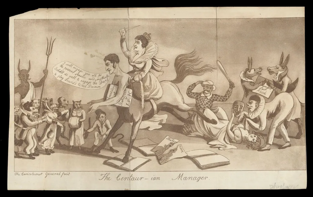 H Beard Print Collection, by The Caricaturist General, 1811