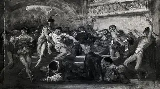 The Carousal (Scene from Faust?)