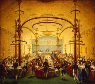 The Ceremonial Dinner in Honour of the Moscow Governor-General Prince Dmitry Golitsyn