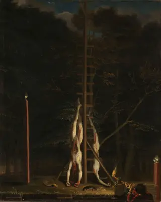 The Corpses of the De Witt Brothers, by Jan de Baen